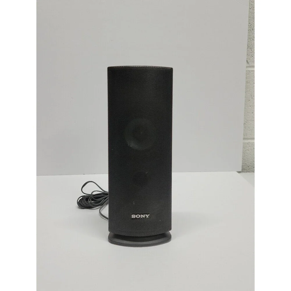 Sony SS-TSB111 & 112 Front Left, Right Home Theater Speakers W/ Wires Tested